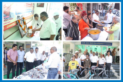 On Smt. Sushila Devi Ji Jain’s birth anniversary, Rohtak organizations conducted health camps and food drives, serving society in her memory.
